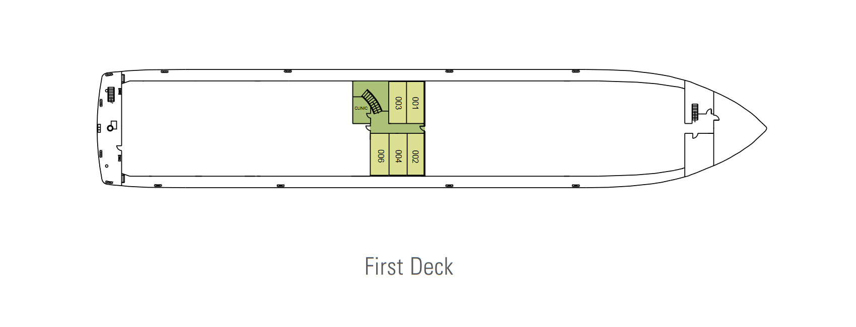Victoria Katarina First Deck deck plan